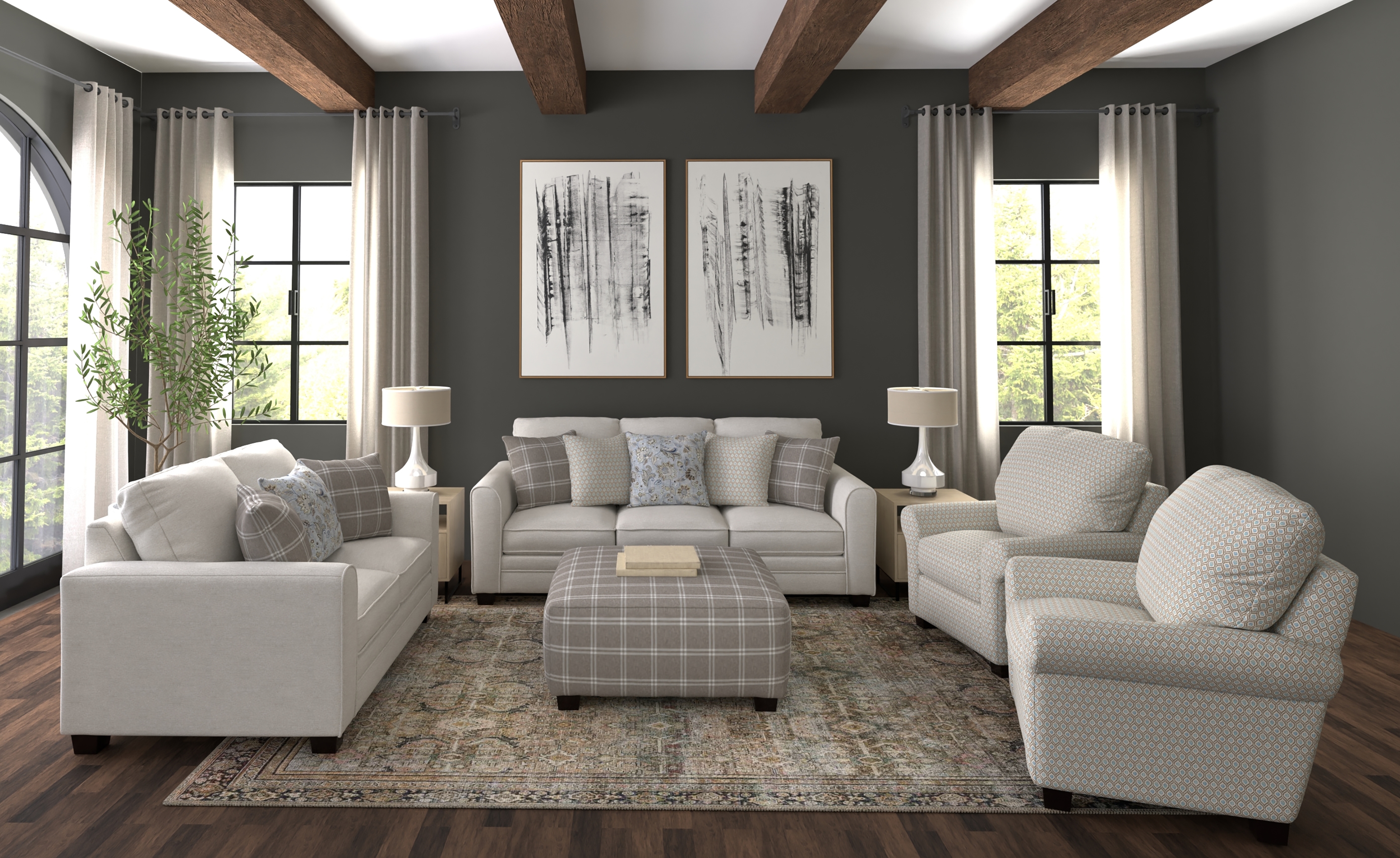 Jackson Furniture Magnolia Sofa