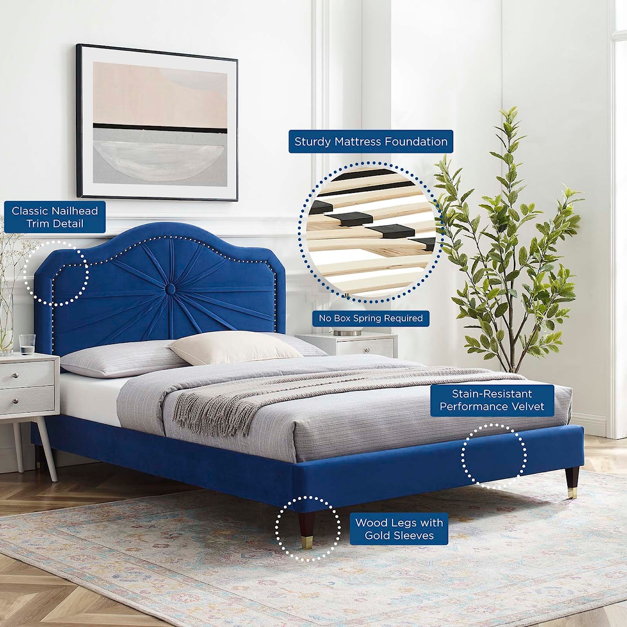 Modway Portia Twin Platform Bed