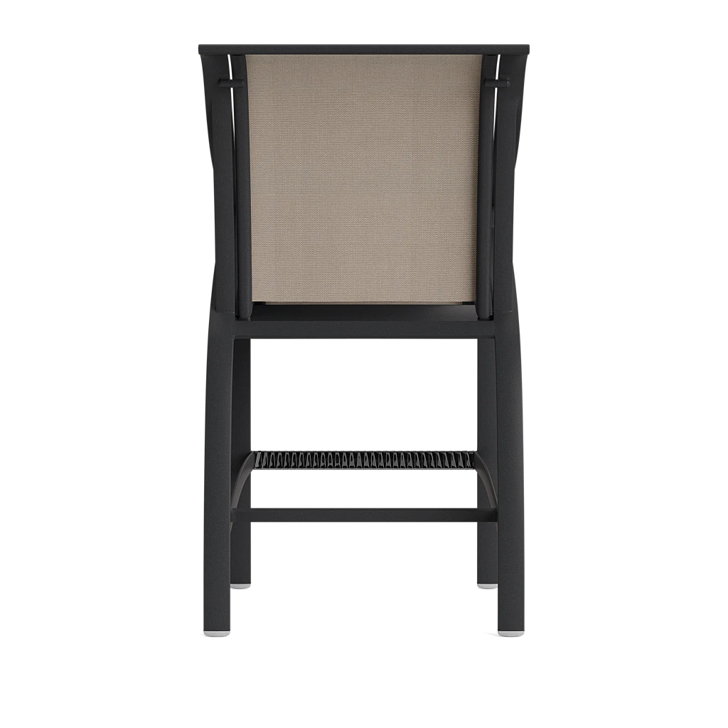 Brown Jordan Pasadena Sling Slope-Arm Barstool