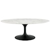 Modway Lippa 48" Oval-Shaped Coffee Table