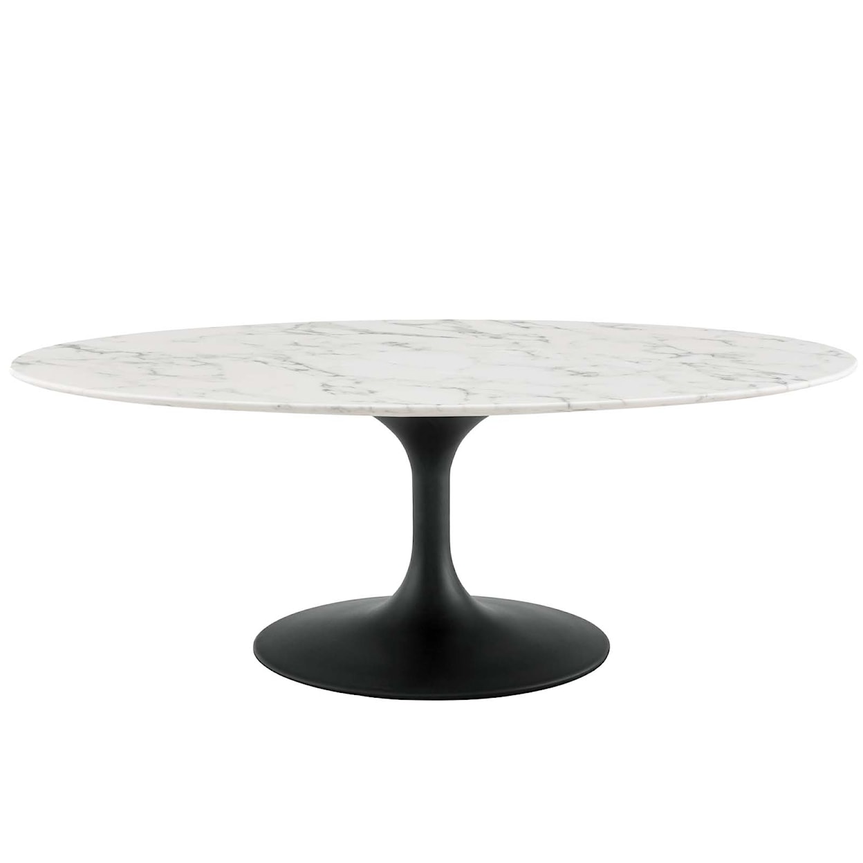 Modway Lippa 48" Oval-Shaped Coffee Table