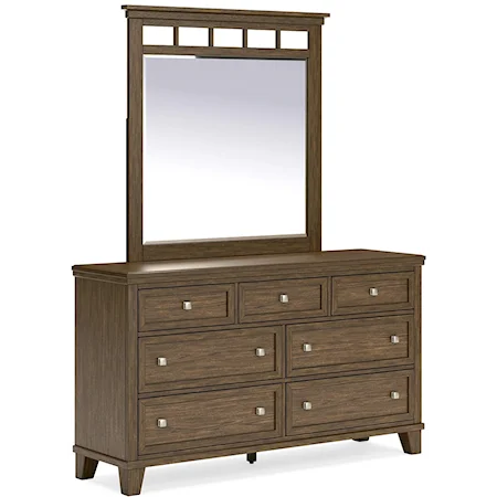 Dresser and Mirror