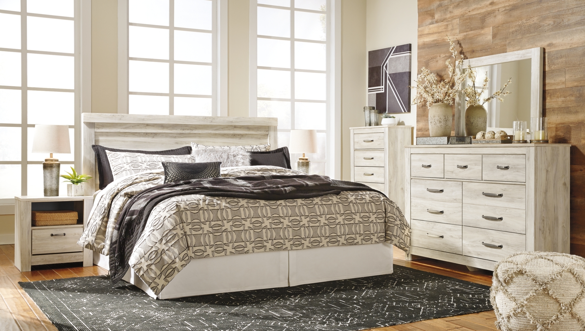 Signature Design by Ashley Bellaby King Panel Headboard