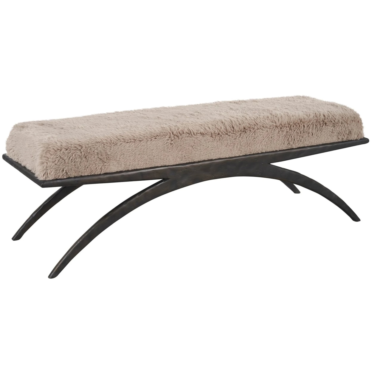Universal New Modern U365380 Contemporary Upholstered Bench with ...