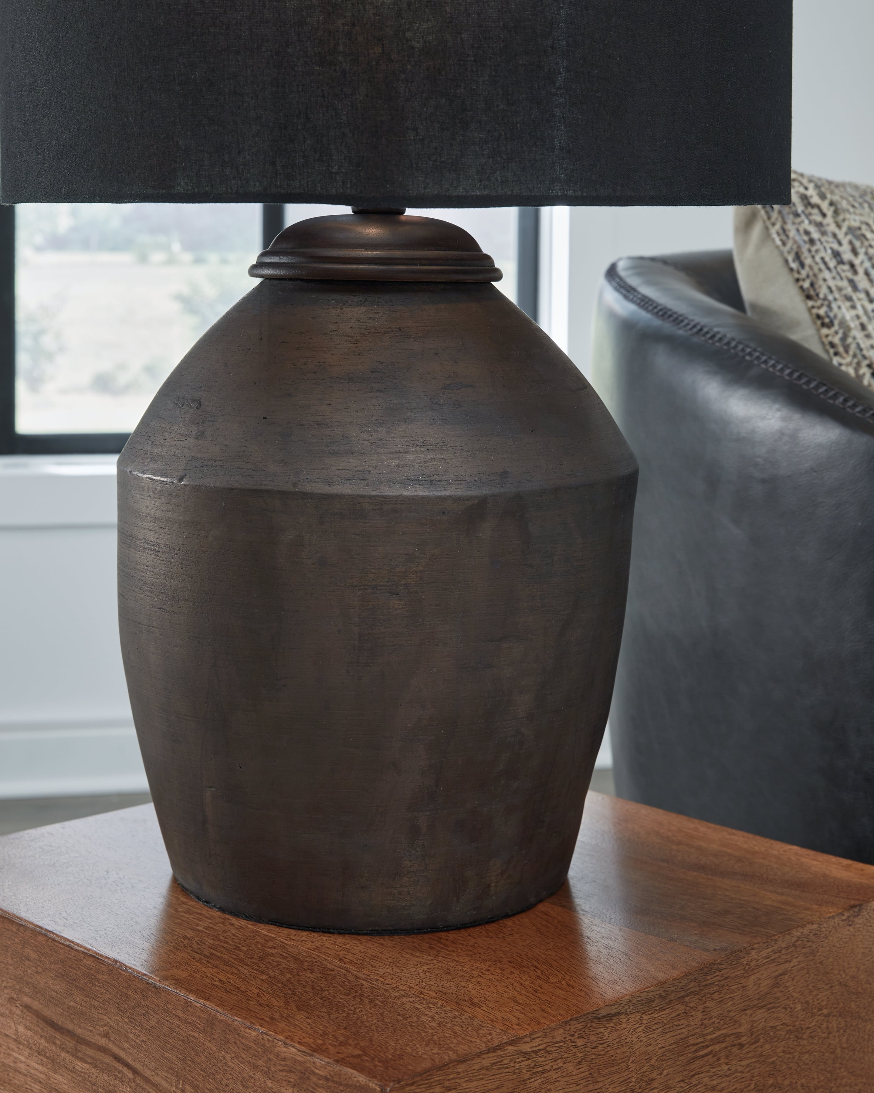 Terracotta Table Lamp