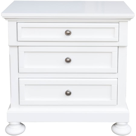 3-Drawer Nightstand