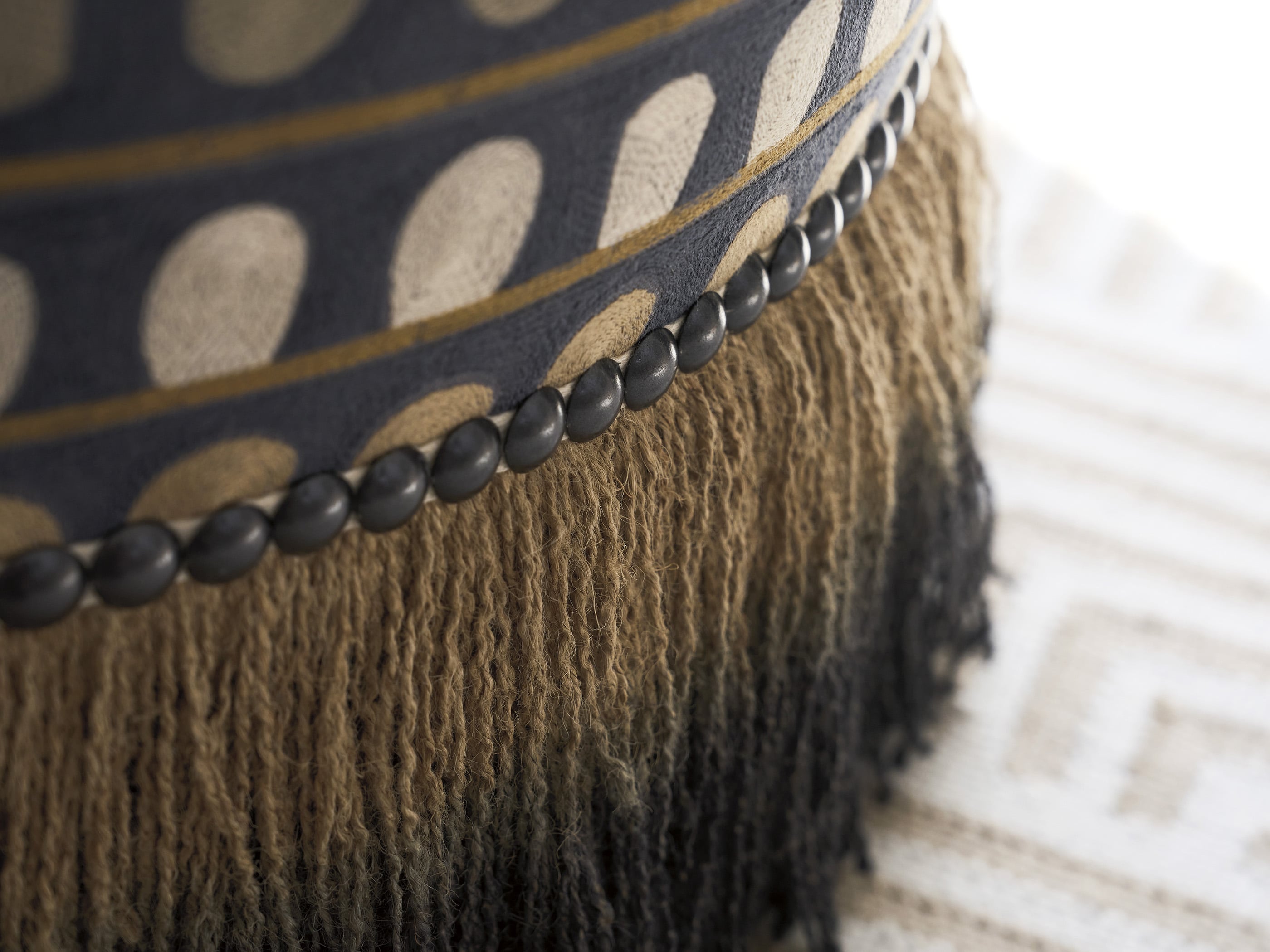 Lamar Swivel Ottoman