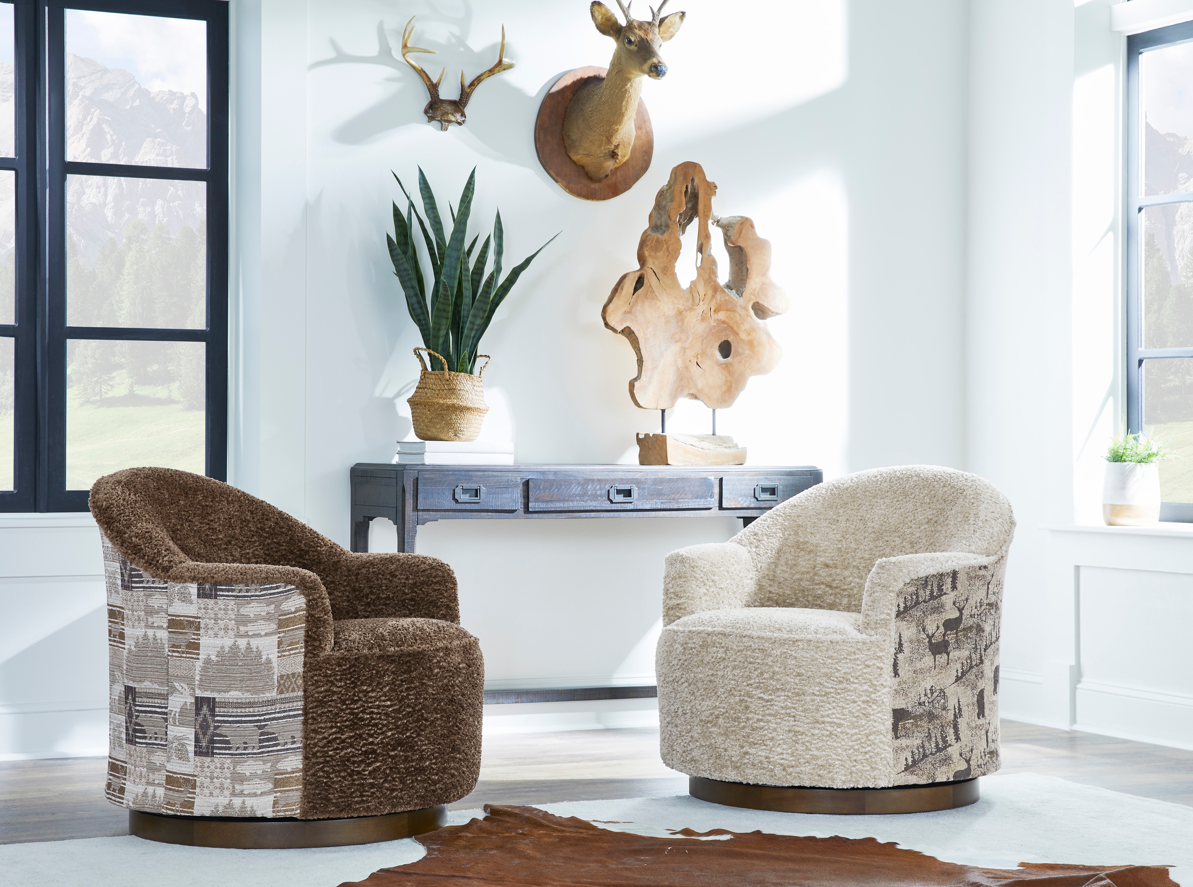 Best Home Furnishings Field & Stream Swivel Glider Chair