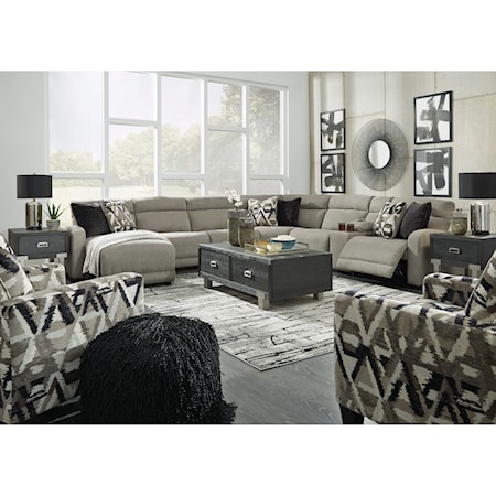 Power Reclining Living Room Group