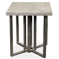 Contemporary Rectangle End Table