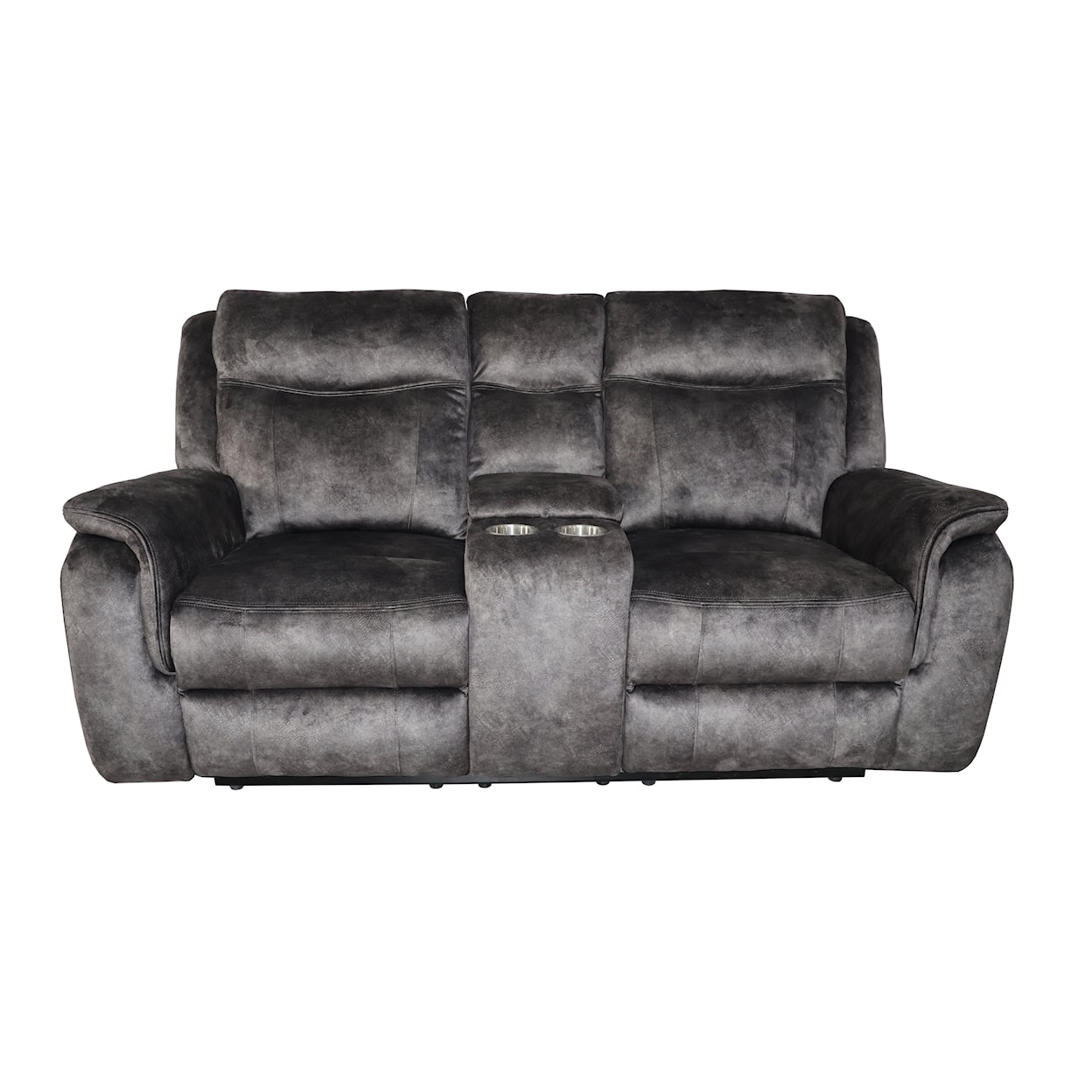 New Classic Park City Upholstered Dual Reclining Loveseat