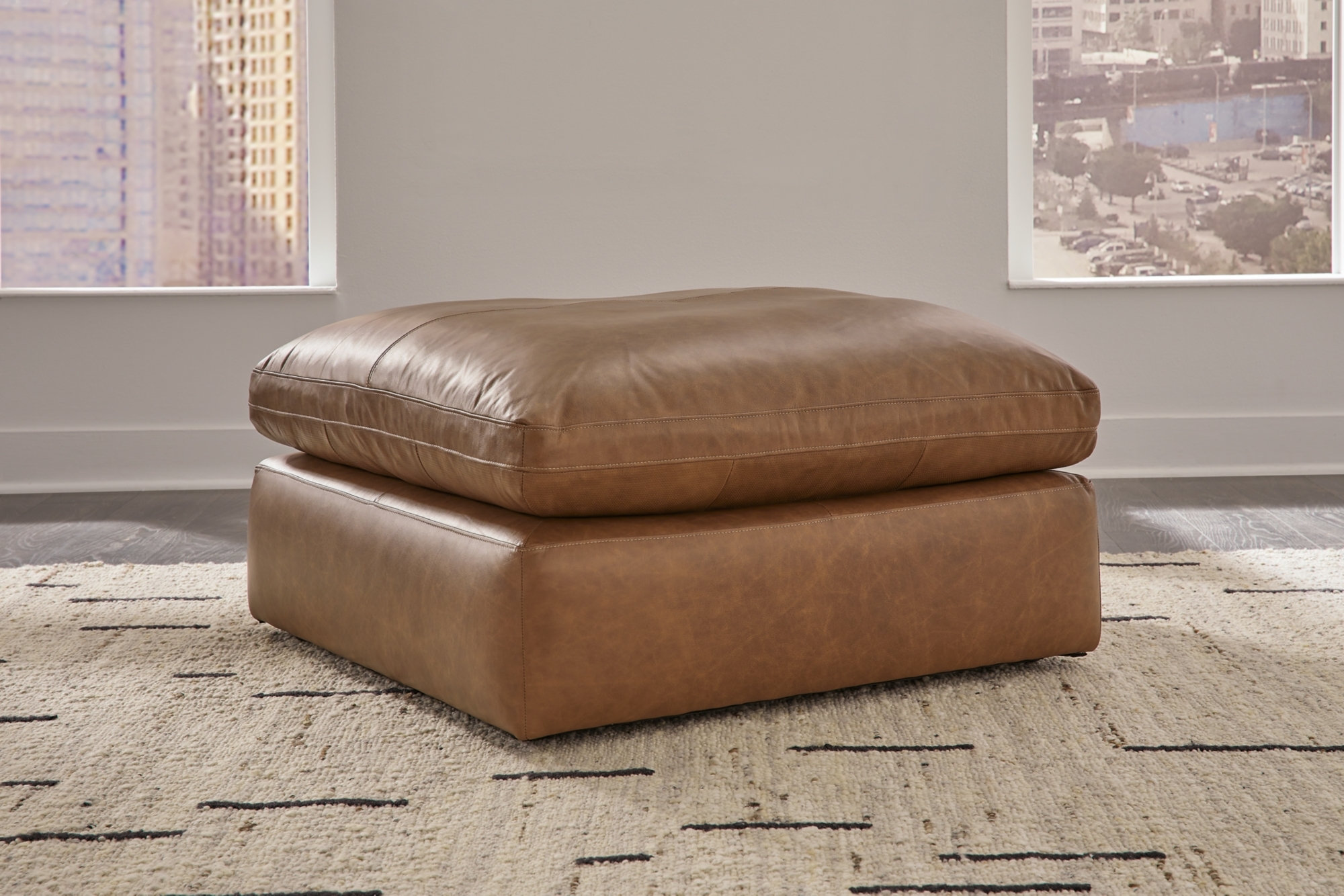 Oversized Accent Ottoman
