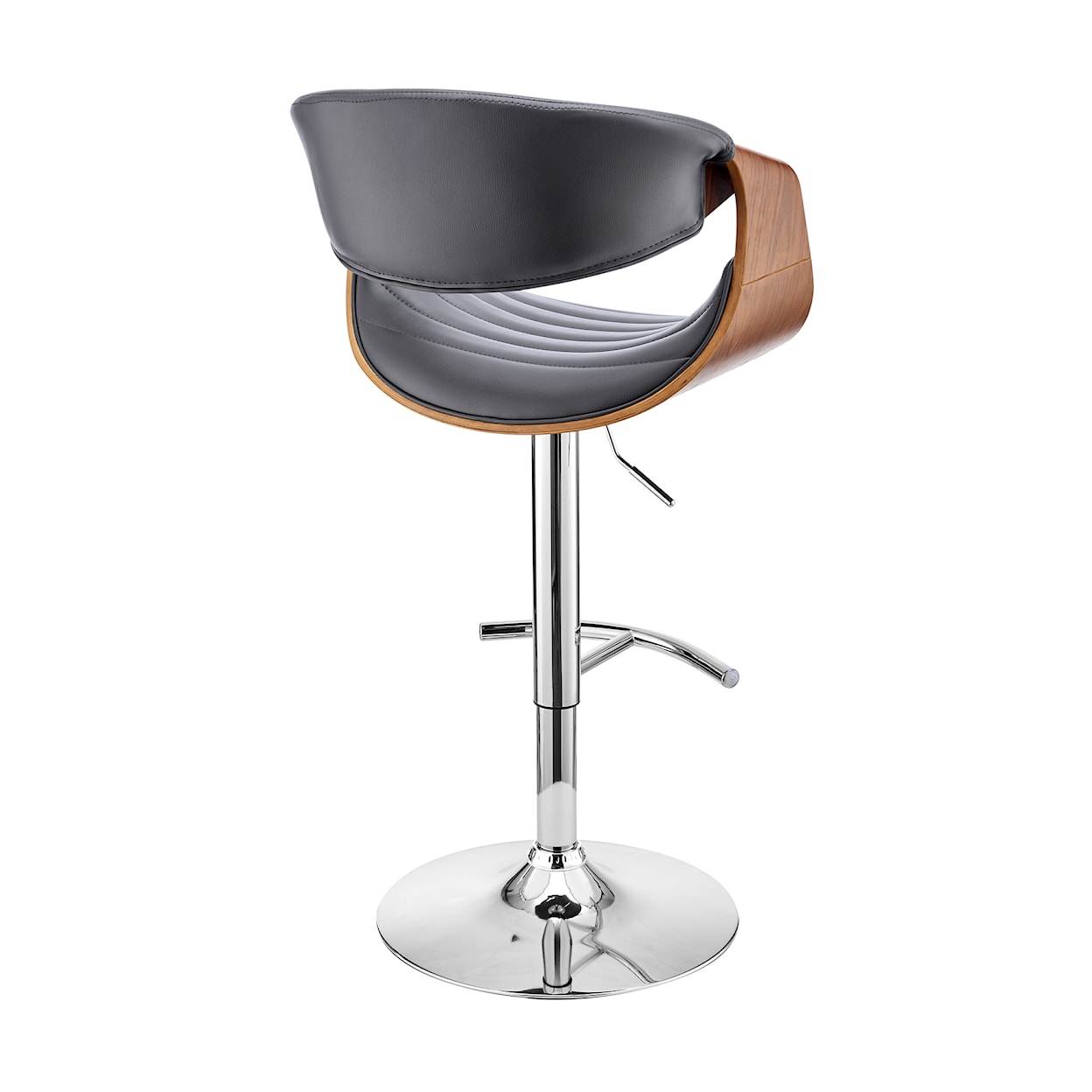 Armen Living Gionni Upholstered Swivel Bar Stool