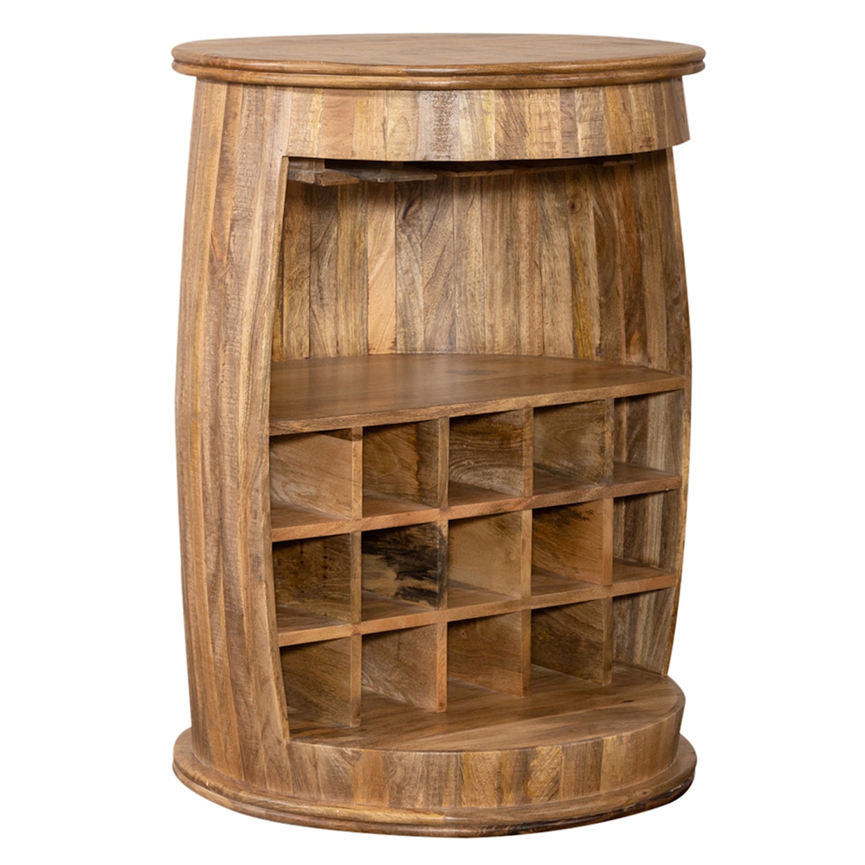 Liberty Furniture Durango Accent Wine Barrel