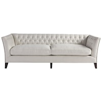 Transitional Duncan Sofa with Button Tufted Back