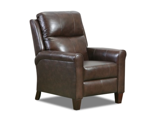 Contemporary High Leg Recliner