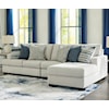 Benchcraft by Ashley Lowder 3-Piece Sectional with Chaise