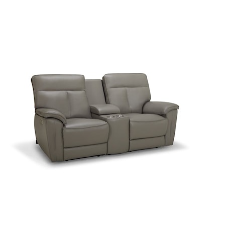 Oakley Console Loveseat Power Recliner