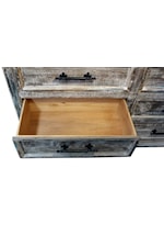 Cottage Creek Furniture Dallas Rustic 9-Drawer Dresser