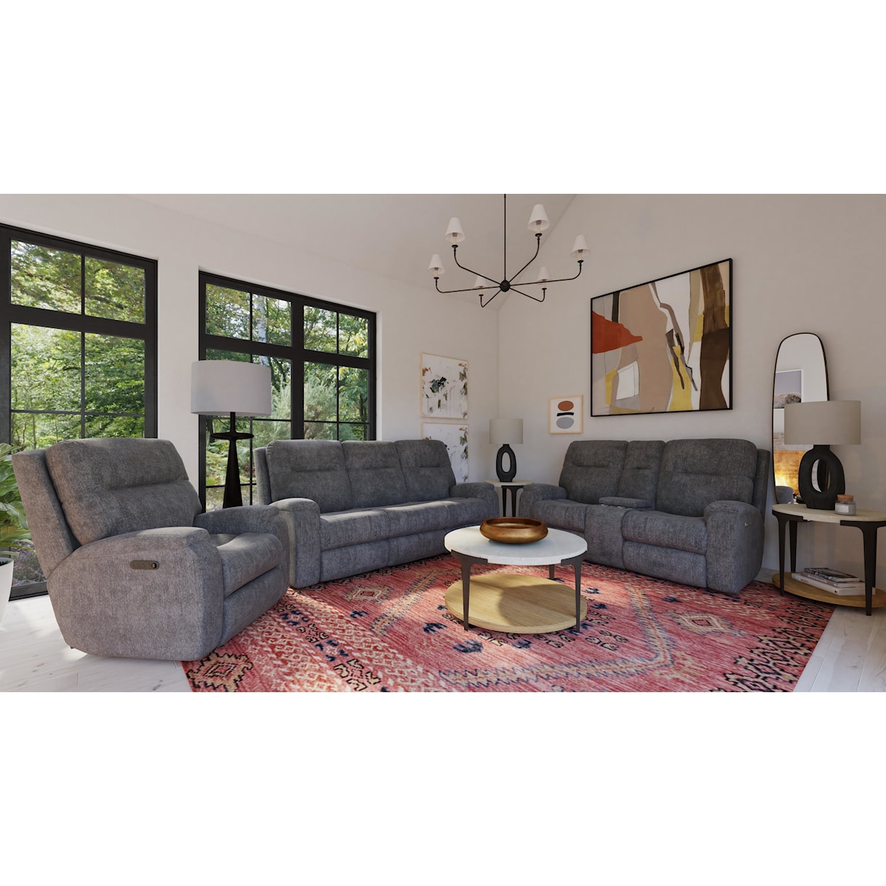 Flexsteel Penn Power Reclining Sofa