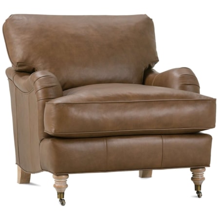 Leather Accent Chair