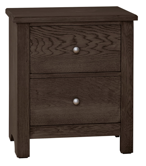 Transitional 2-Drawer Nightstand
