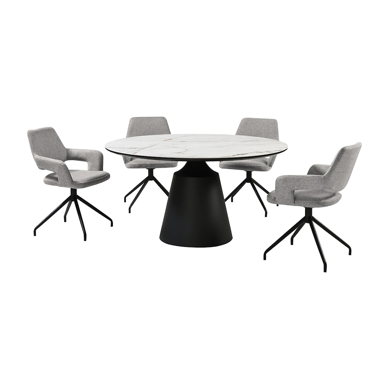 Armen Living Knox / Penny Dining Set