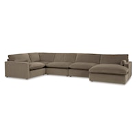 5-Piece Sectional with Chaise