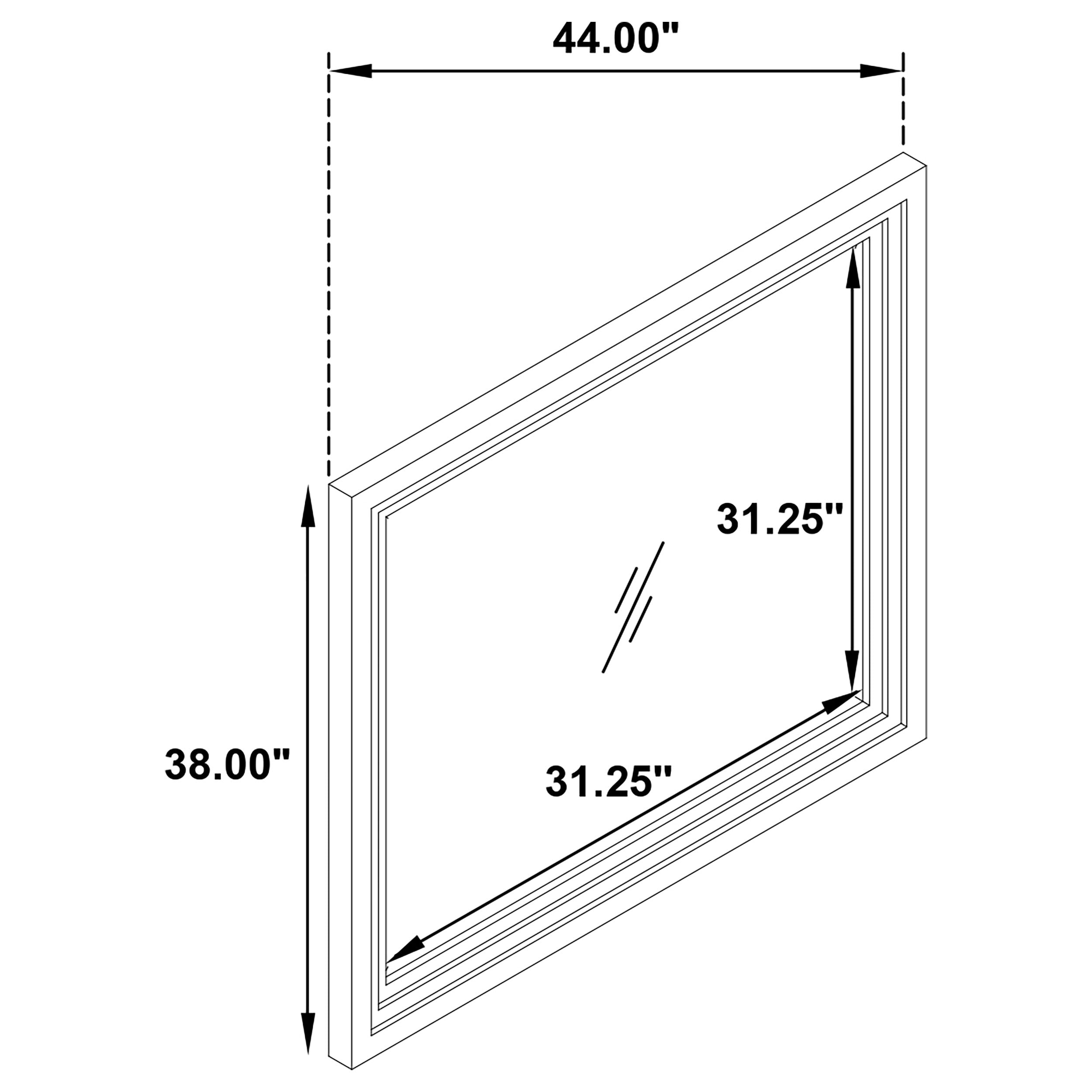 Coaster Marielle Marielle Dresser Mirror