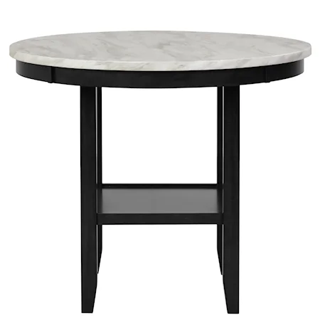 Lennon Transitional Round Counter Height Table