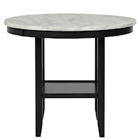 Lennon Transitional Round Counter Height Table