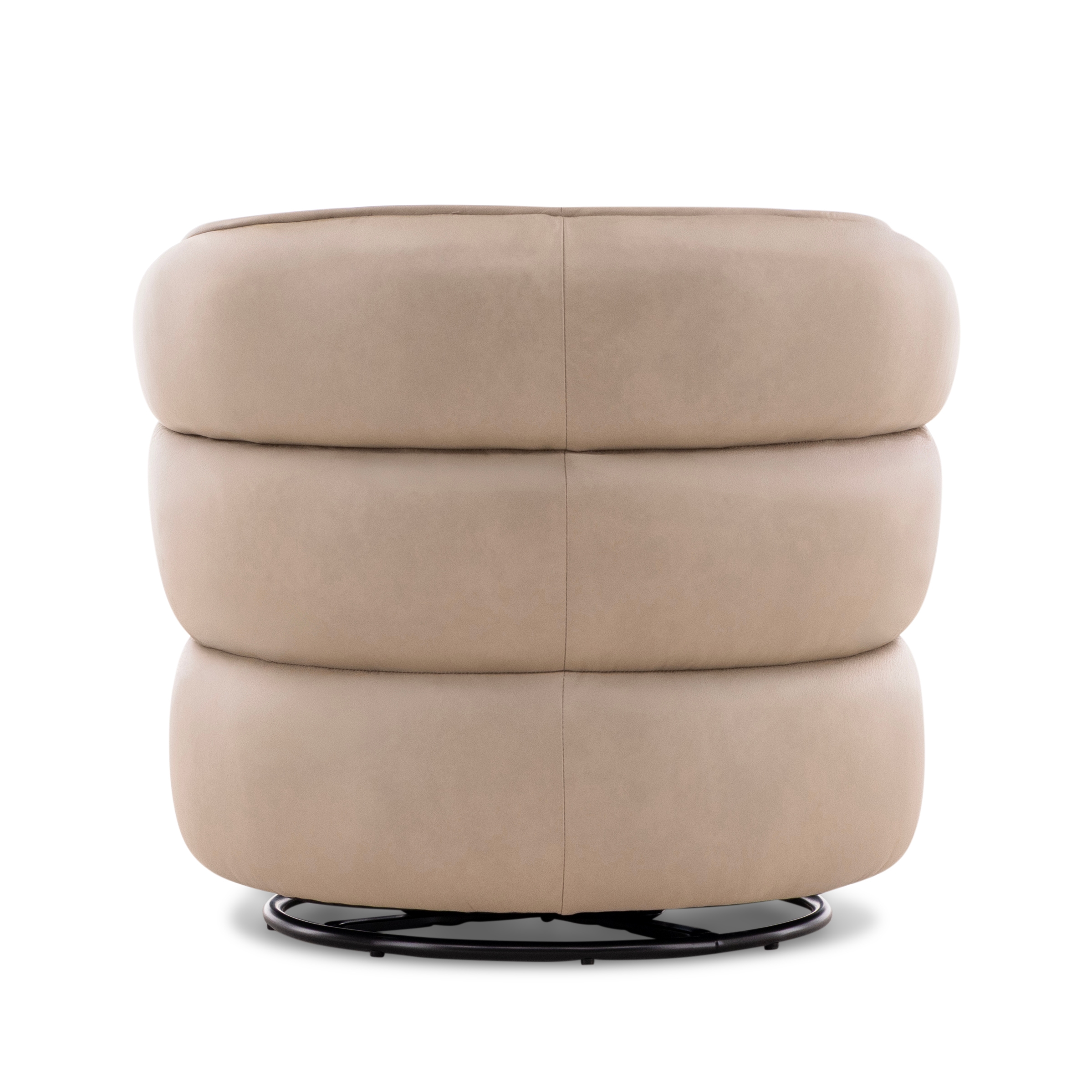 100 % Genuine Leather Swivel Chair