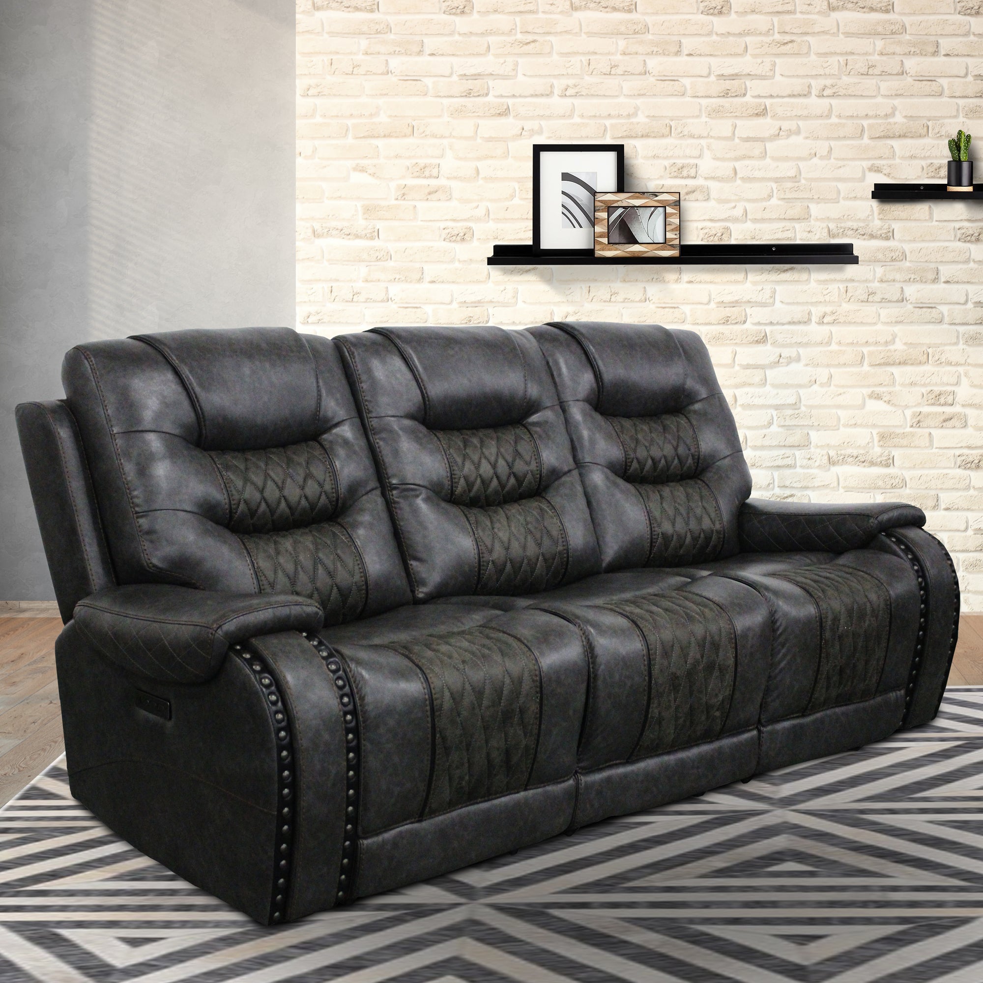 stallion reclining sofa