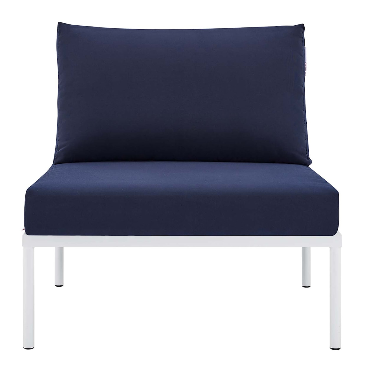 Modway Harmony Outdoor Aluminum Armless Chair