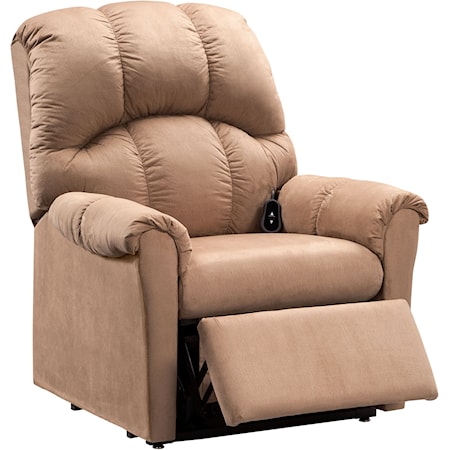 Casual Power Reclining Lift Chair with Remote