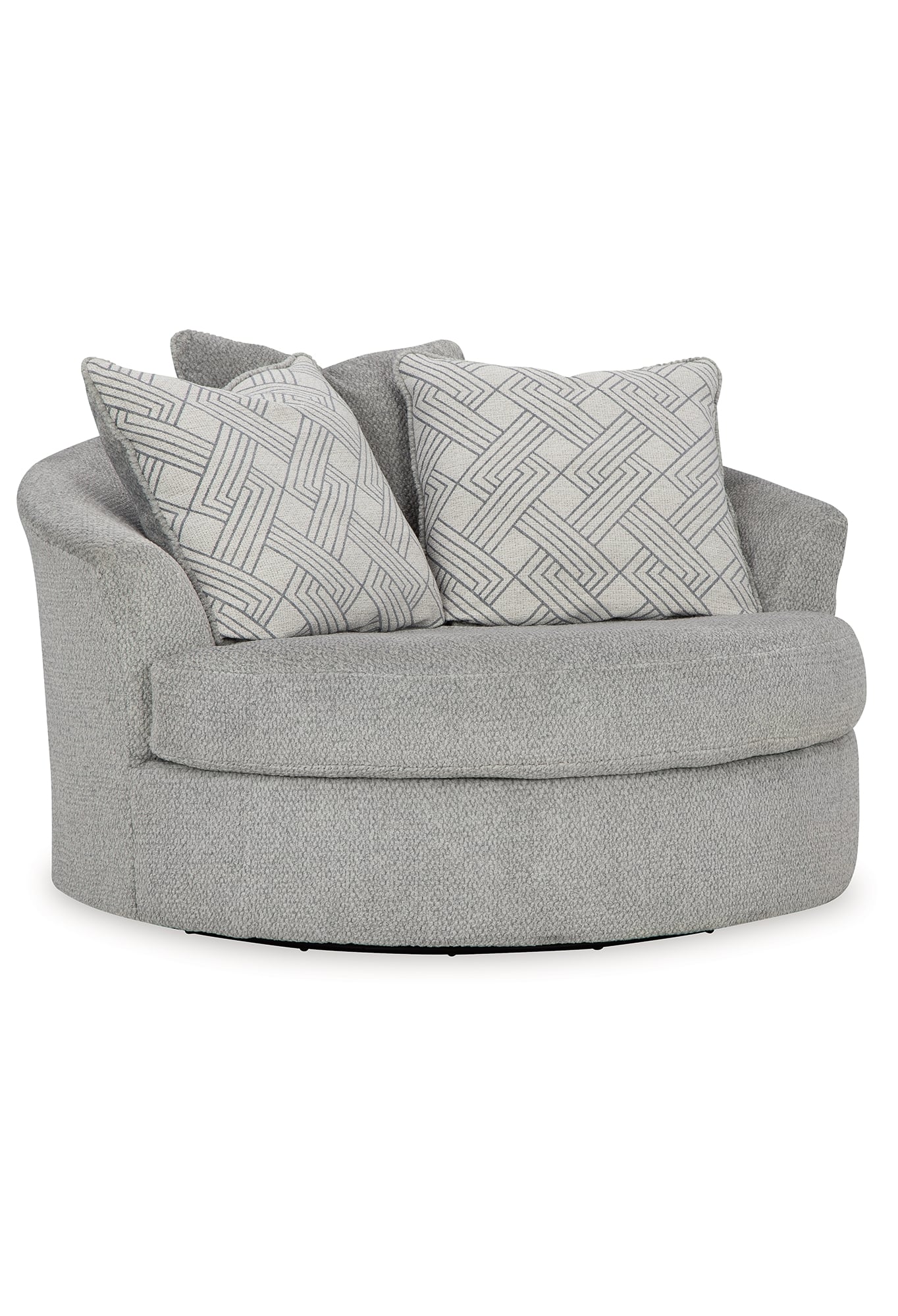 Oversized Swivel Accent Chair