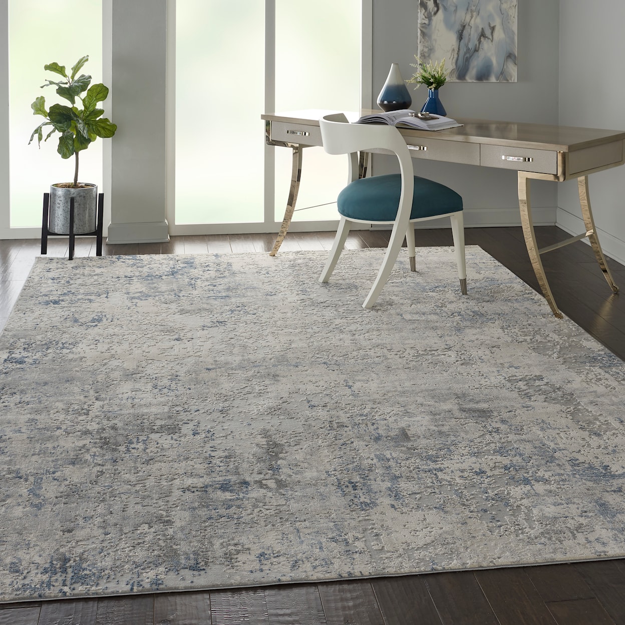 Nourison Rustic Textures 7'10" x 10'6"  Rug