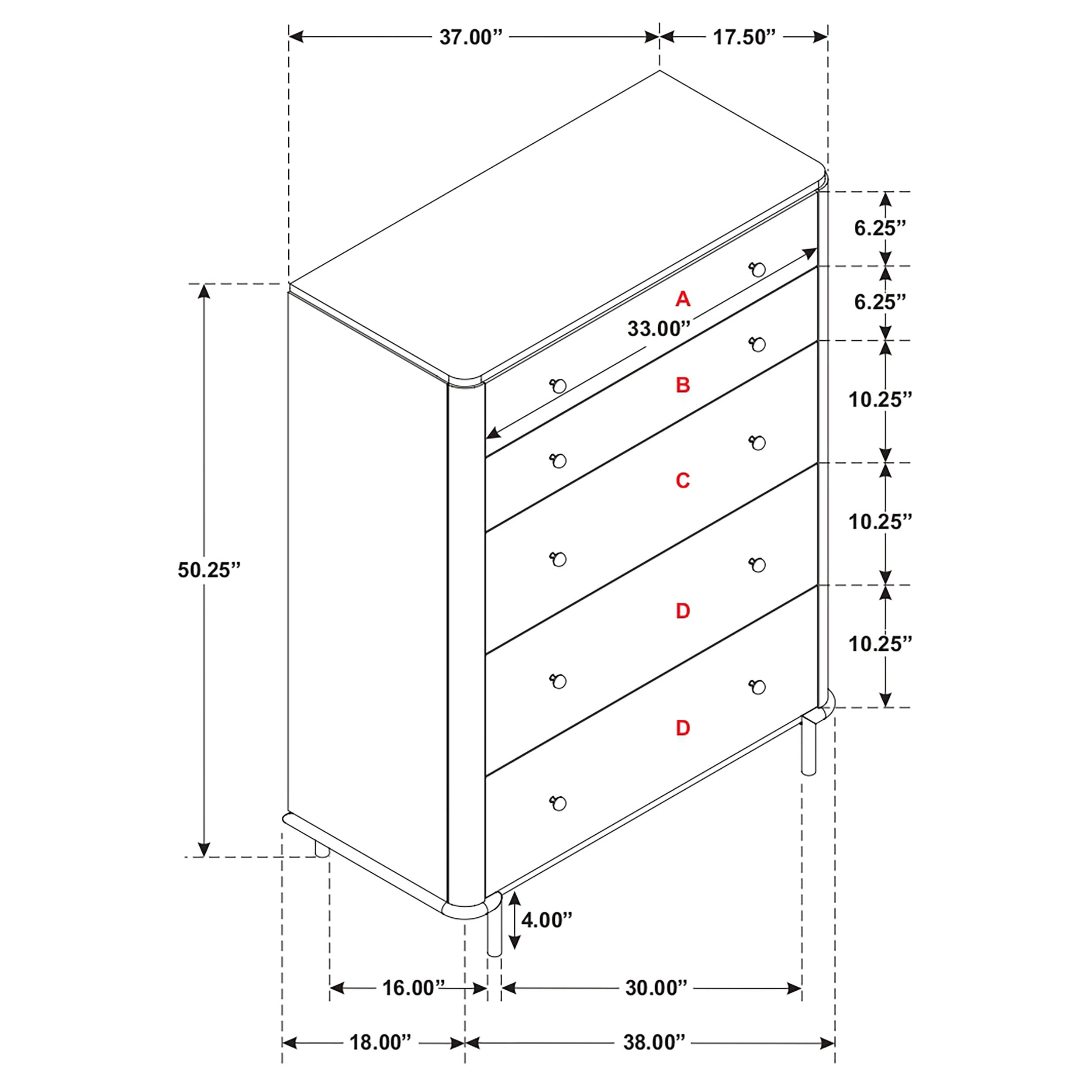 Coaster Arini Bedroom Chest