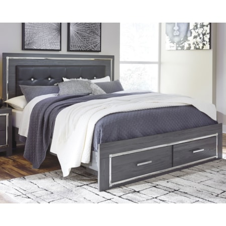 King Panel Bed