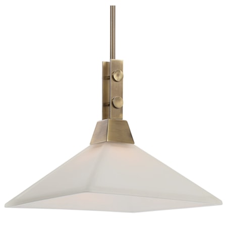 Brookdale Industrial 1 Light Pendant