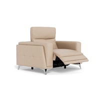 Paolo Contemporary Power Wallhugger Recliner with USB