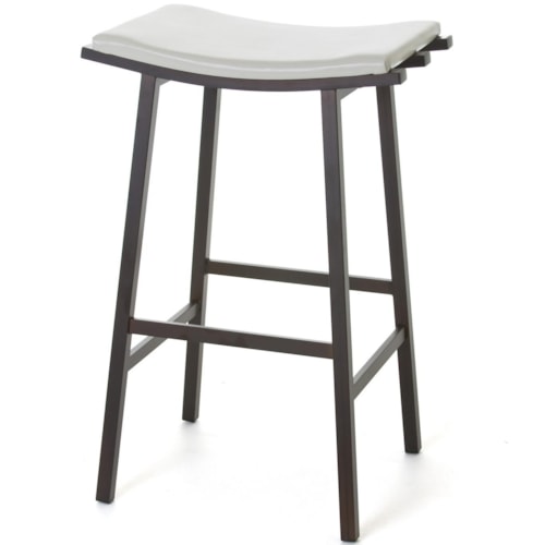 26" Counter Stool with H Strecher