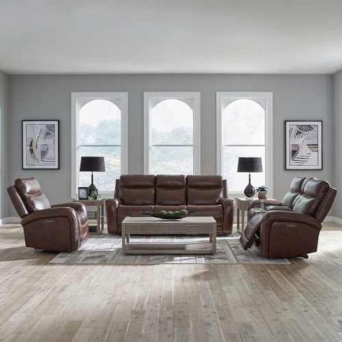 Transitional 3-Piece Living Room Set