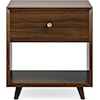 Flexsteel Wynwood Collection Ludwig Open Nightstand