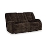 Signature Design by Ashley Furniture Soundwave Reclining Loveseat w/Console