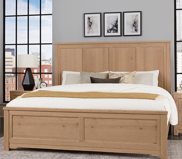 King Panel Bed