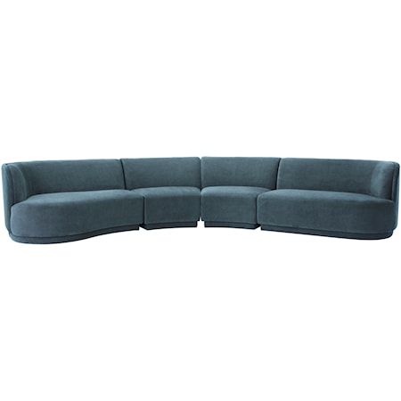 Yoon Eclipse Modular Sectional Chaise Left