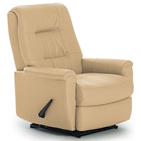 Felicia Rocker Recliner with Button-Tufted Back