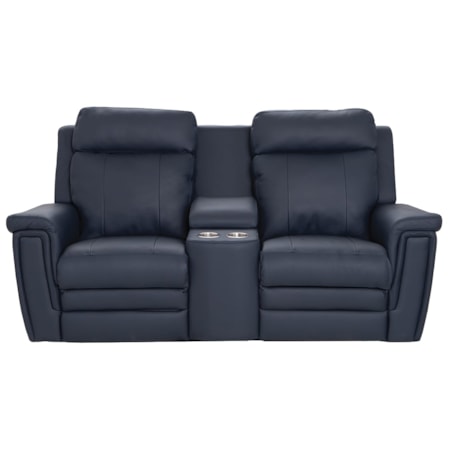 Asher Power Reclining Console Loveseat