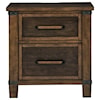 Ashley Furniture Benchcraft Wyattfield 2-Drawer Nightstand